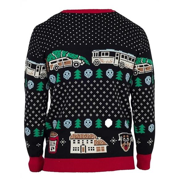 National Lampoon Christmas Vacation Men's Griswold Family Christmas Sweater XL - Picture 2 of 9